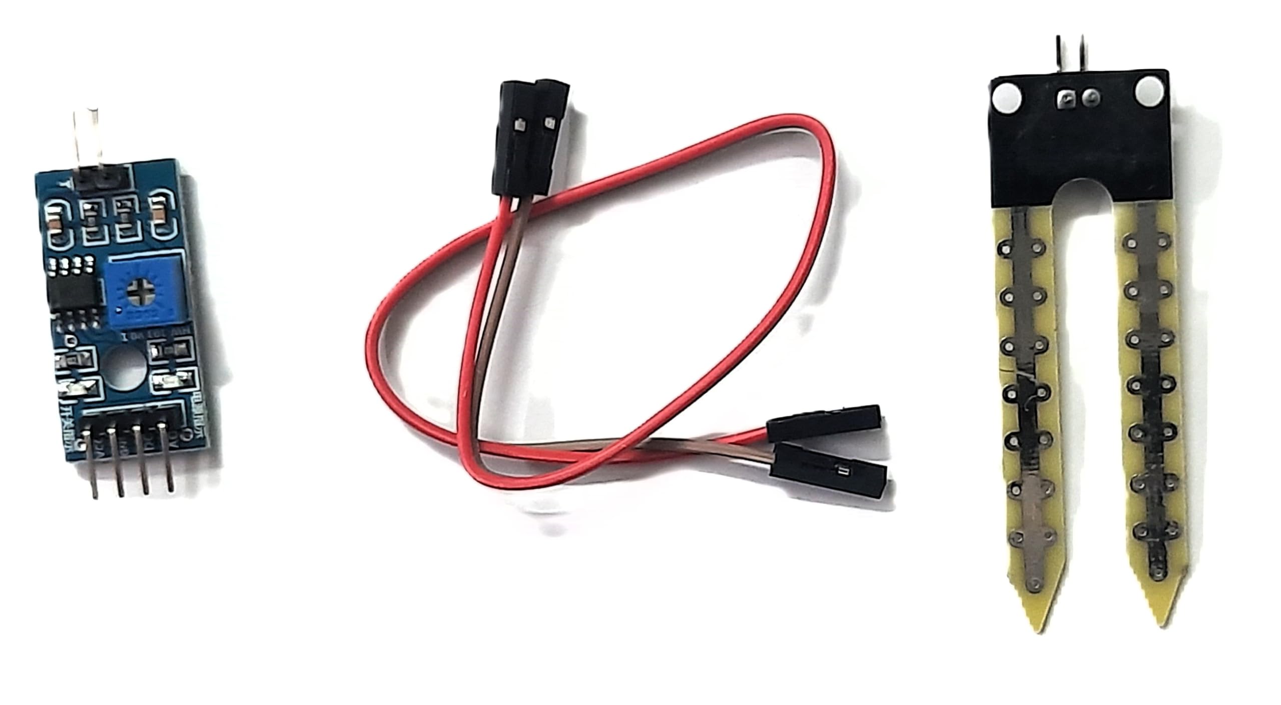 Soil Moisture Sensor Module with Analog & Digital Output, 6 cm Probe, UNO Compatible, Smart Garden Project Kit-image-37
