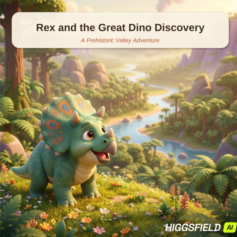 Rex and the Great Dino Discovery: A Prehistoric Valley Adventure