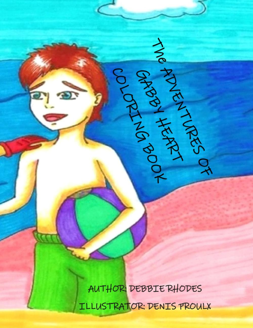 The Adventures of Gabby Heart: COLORING BOOK