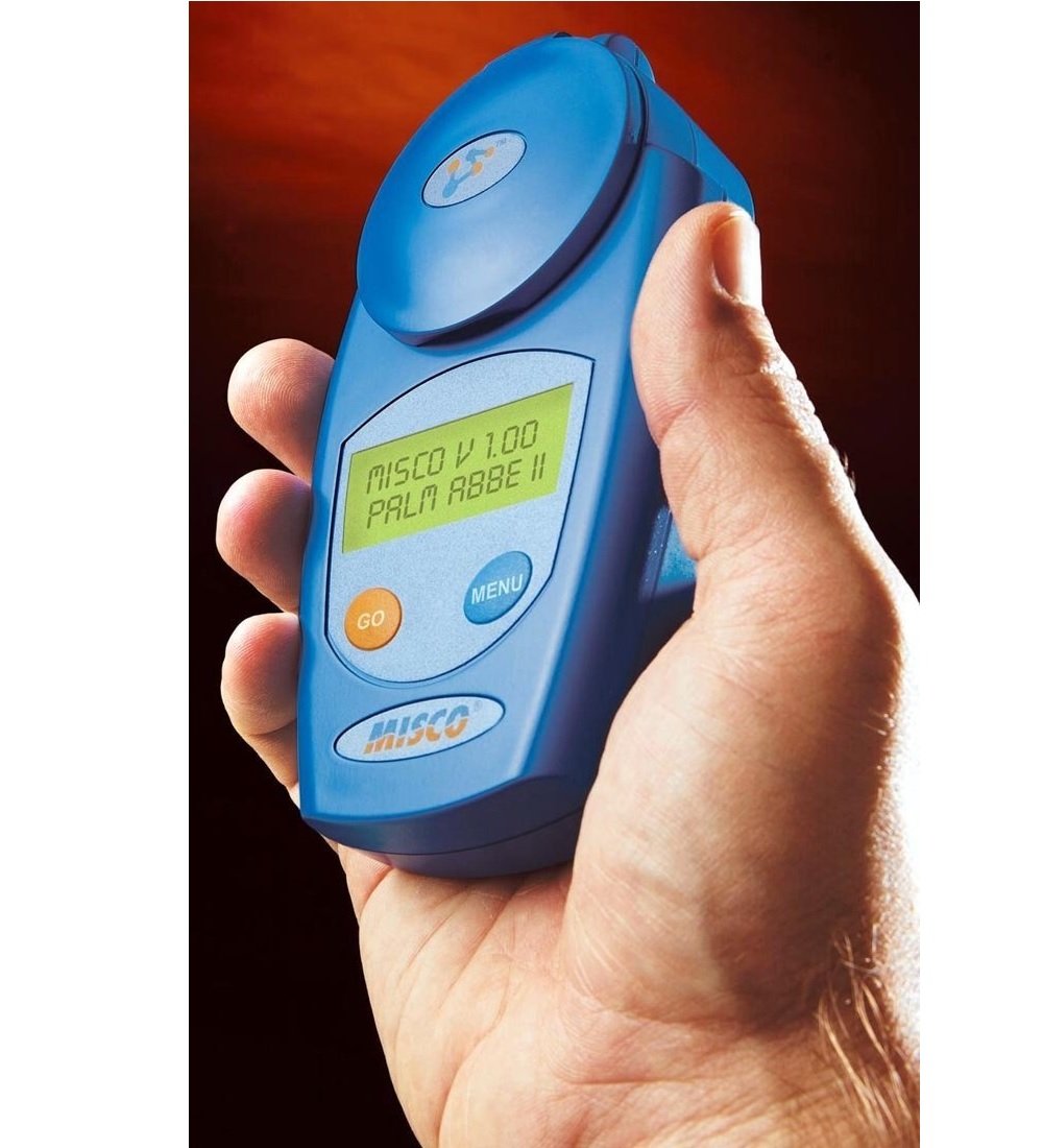 MISCO PA201 Palm Abbe Digital Handheld Refractometer, Brix Scale 056.0