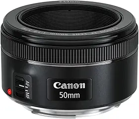 Canon Lente EF 50 mm f/1.8 STM Versão Internacional (sem garantia)