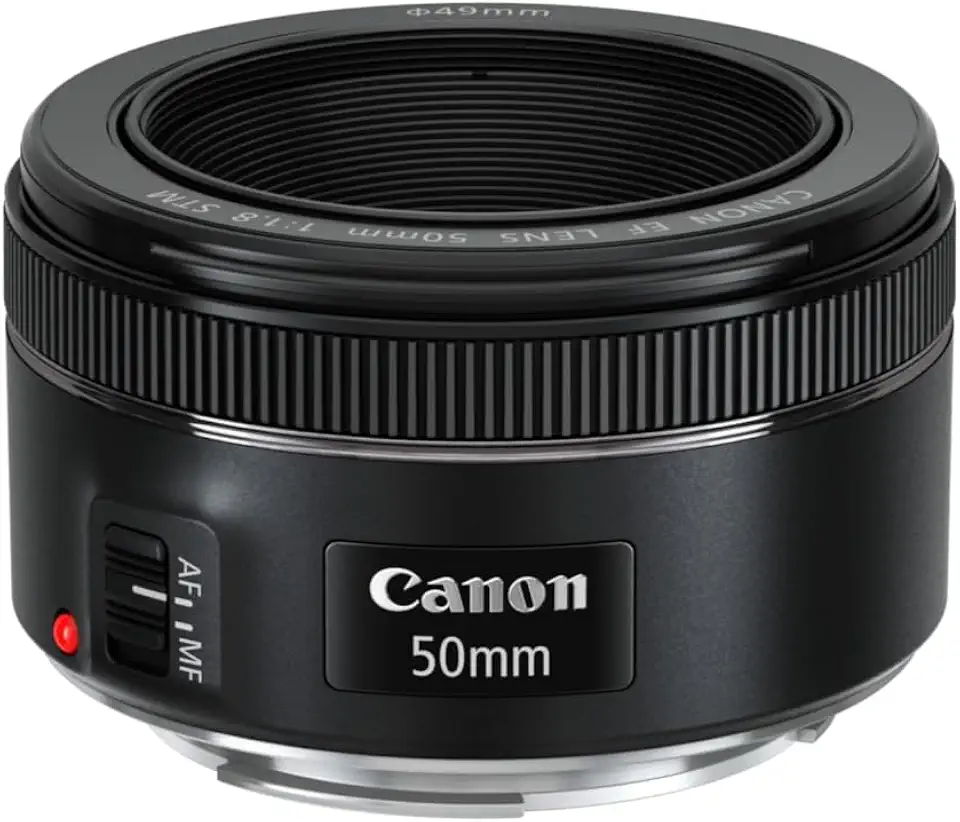 Canon Lente EF 50 mm f/1.8 STM Versão Internacional (sem garantia)
