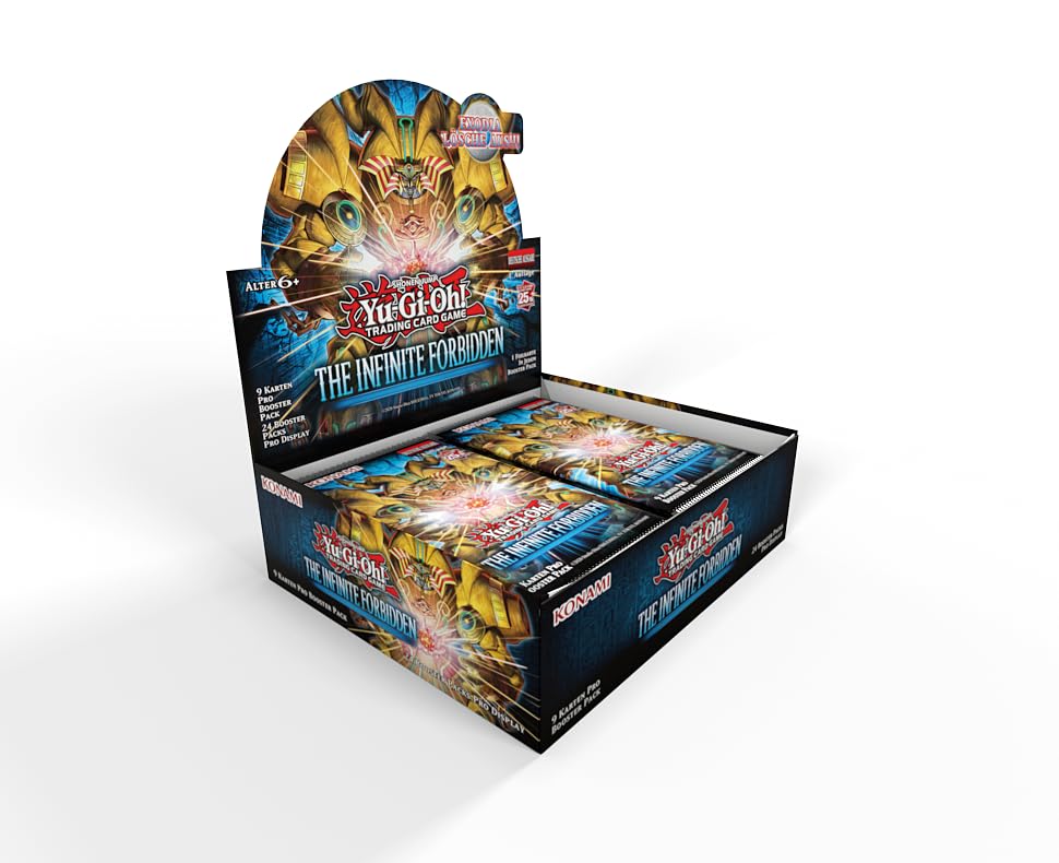 Konami Yu-Gi-Oh. Trading Card Game 4501182618 Yu-Gi-Oh. The Infinite Forbidden – Display – German Edition, Multicoloured