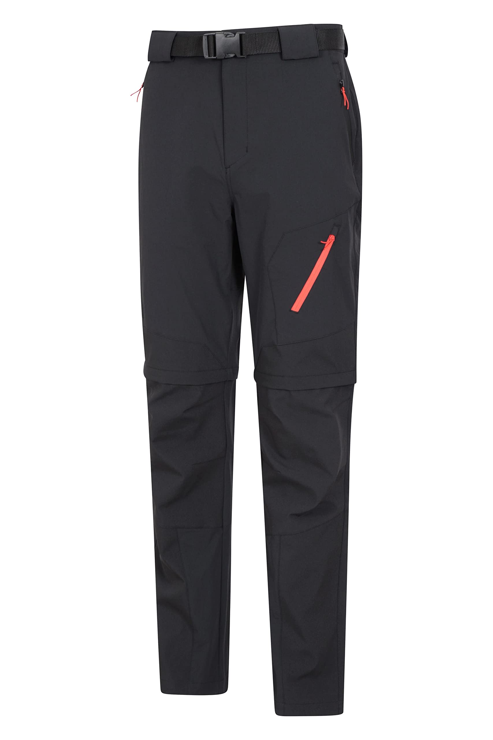Mountain Warehouse Pantalon Convertible de Trekking Forest pour Homme - Pantalon de randonnée de Longueur régulière, résistant à l'eau - Printemps été