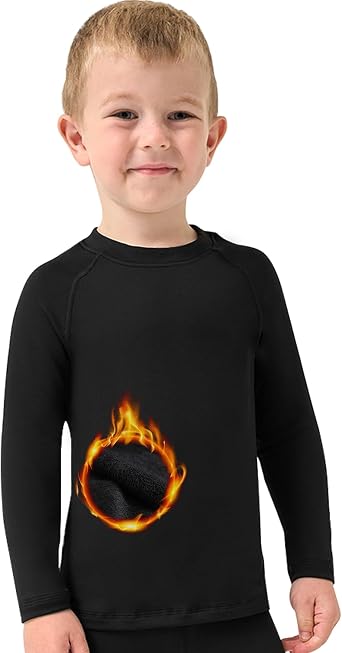 Toddler Thermal Set, Thermal Underwear for Kids, 18M-8Y