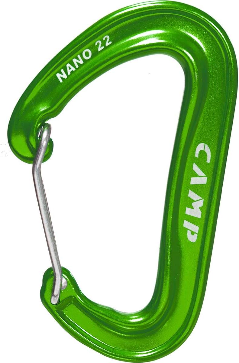 CAMP USA, Nano 22 Carabiner Rack Pack, Assorted, 6 Pack