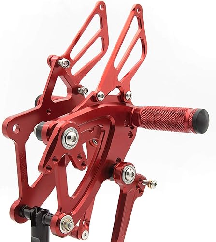 Vista 10 de CNC CBR500R 13-19 - Juego de clavijas traseras ajustables para motocicleta, pedal de cambio de freno compatible con CBR500R CBR400R CB500F CB400F