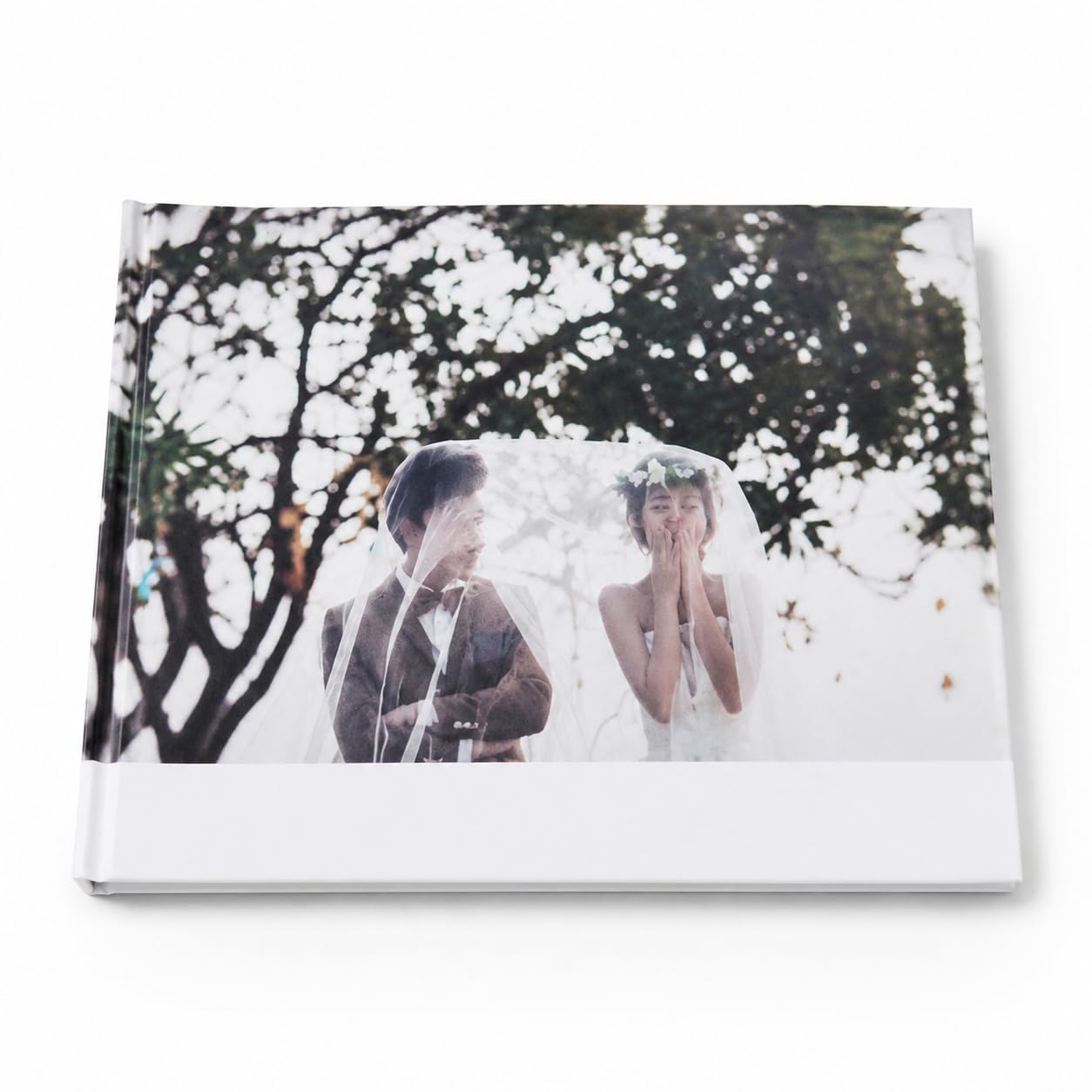 Hardcover Fotoalbum Minimalistisch, Aus Papier gefertigt, geklebte Bindung, kratzfest, wasserdicht, staubdicht, für, Paare, für, 40 Seiten, minimalistisch, 12 Zoll (28,5x21 cm)