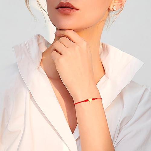 Miniatura 7 de Kabbalah Red String Bracelet Red Bracelet for Protection,Mother Daughter Bracelets,Matching Heart Red Thread Friendship Bracelets for Teen Girls,