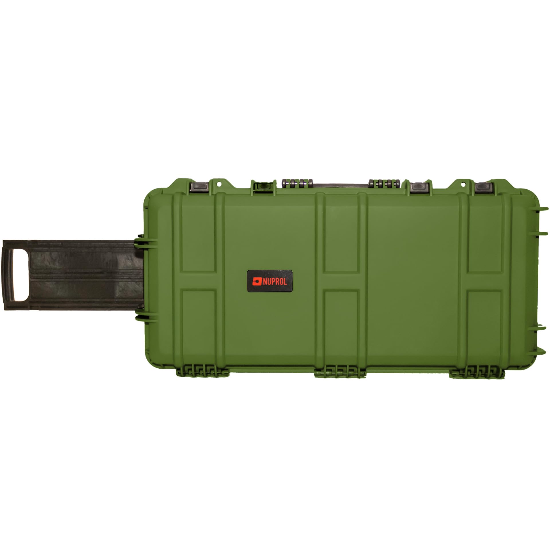 Nuprol Waterproof Hard Case - Medium (80 x 39 x 20cm) with Wave Foam (Green)