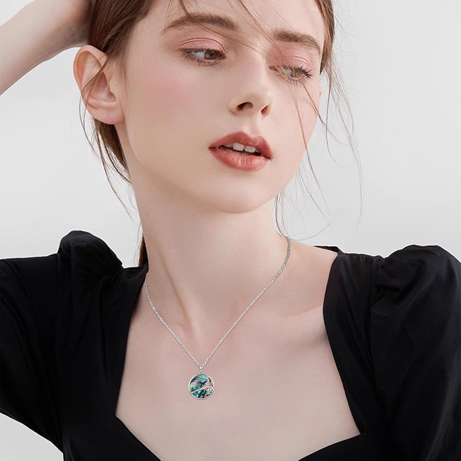 Ball/Gymnastics/Swimming/Ballet/Running/Music Necklace 925 Sterling Silver Sport Jewelry Birthday Christmas Gifts for Women - Image 4