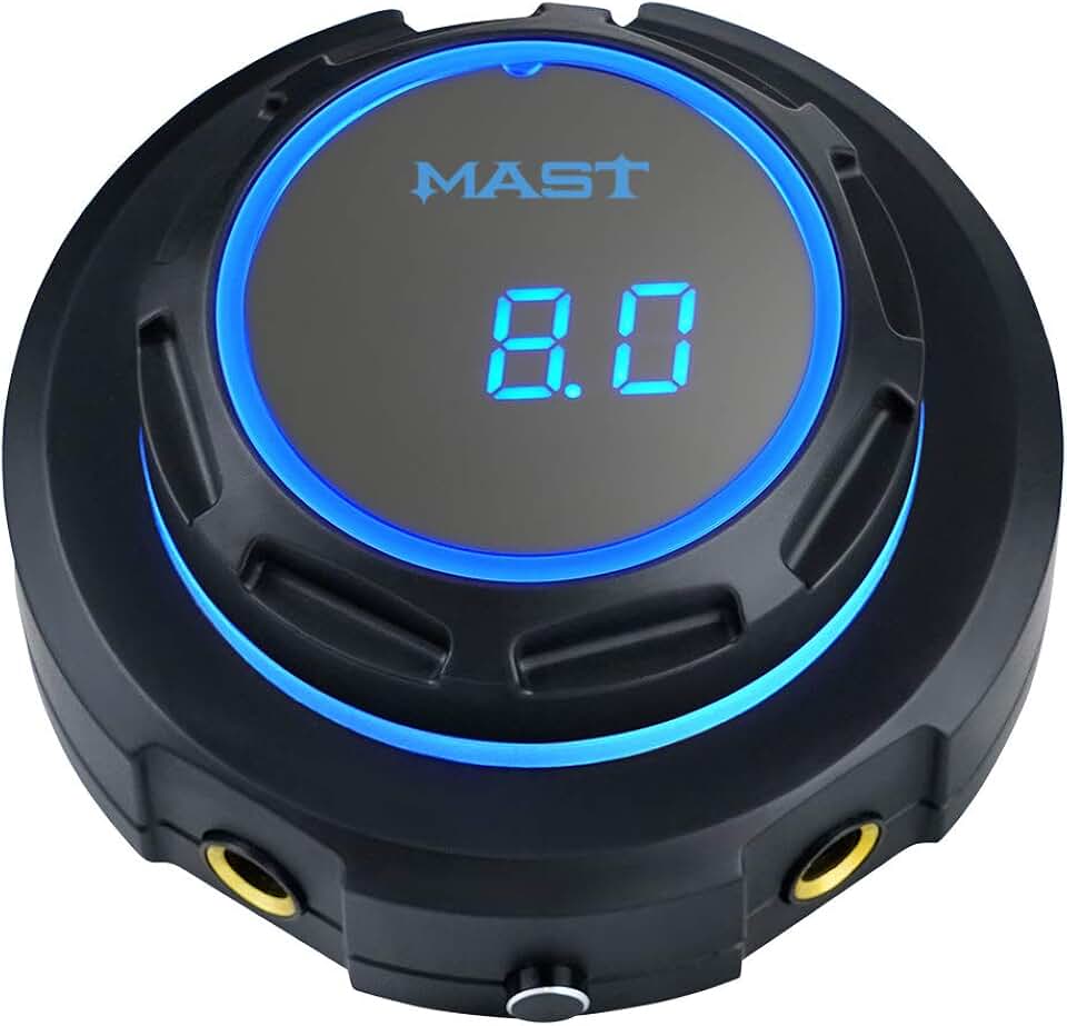 Mast Halo Tattoo Power Supply Box LCD Digital Display for Tattoo Machines Global Recycled Standard