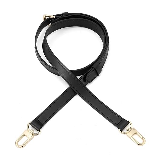 OULARIO Crossbody Strap for Speedy Bag Adjustable Replacement Strap for Purse Vachetta Leather Non Tanned