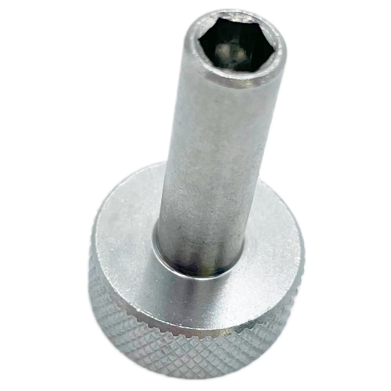 Chiave per accordatura per chitarra a pedale in acciaio, adatta a dadi esagonali standard da 3/16", in nylon, impugnatura zigrinata in acciaio inox, confezione da 1