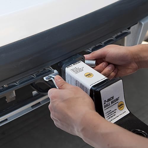 Miniatura 7 de Torin Pasador y clip de enganche de remolque de 58 pulgadas de diámetro, se adapta al receptor de 2 pulgadas ATRLY2101B