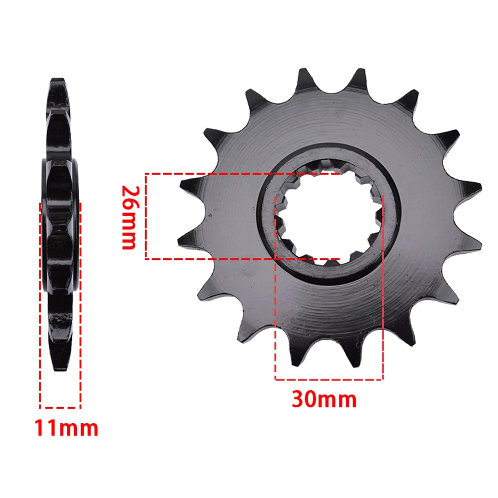 Ersatz Für Yamaha YZFR7 YZF690 XTZ690 Tenere 700 MTT850 900 Tracer MTT690 7 XTZ 690 YZF MTT 850 GT ABS 525 16T Vorne 45T Hinten Kettenrad(525 16T 45T Set)
