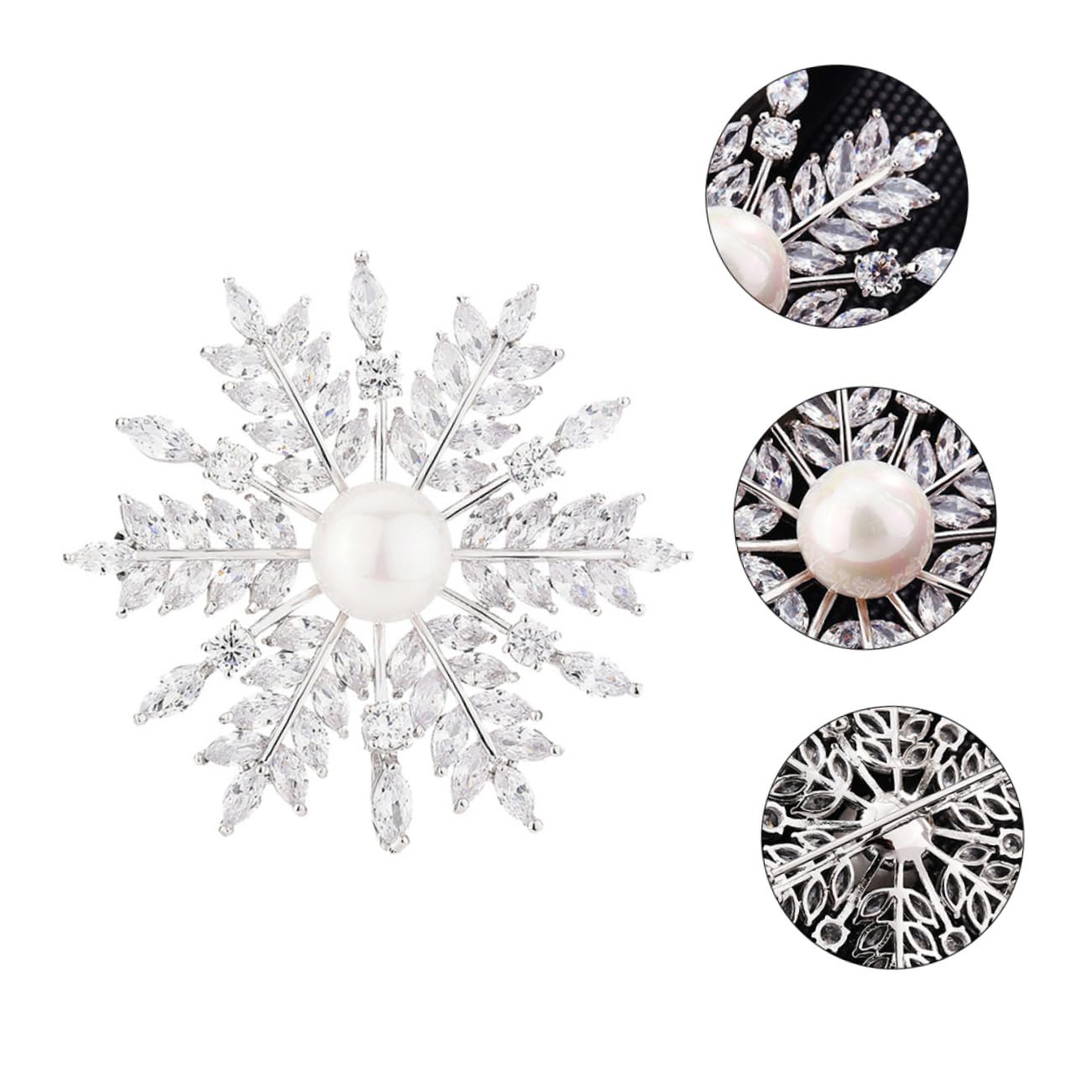 SOIMISS 3pezzi Spilla Decorativa Per Donna Chic Brooch Per Abbigliamento Accessorio Elegante Per Occasioni Quotidiane e Cerimonie Perfetta Per Vestiti Giacche e Sciarpe