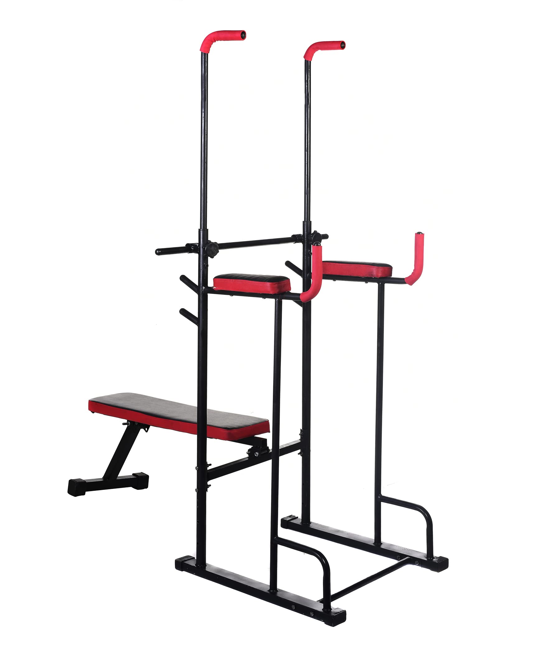 IRIS Multifunctional Power Tower,for Strength Training - Power Tower Pull Up Bar Dip Station Multifunctional Adjustable Push Up Equipment for Home Gym Strength Training-image-32