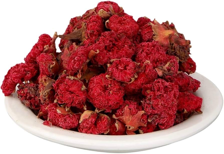 Sky Life ® Gule Anar - 50 Grm - Dry Pomegranate flower - Anaar k sukhe phool - Madulai - Punica Granatum - Anar phool - Anar ke Phool