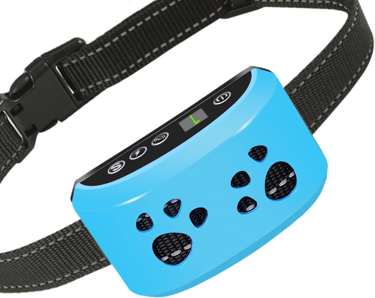 Dog Bark Collar, Anti Barking Collar with 5 Adjustable Levels, Harmless Shock, Beep Vibration, Smart Correction and LED…