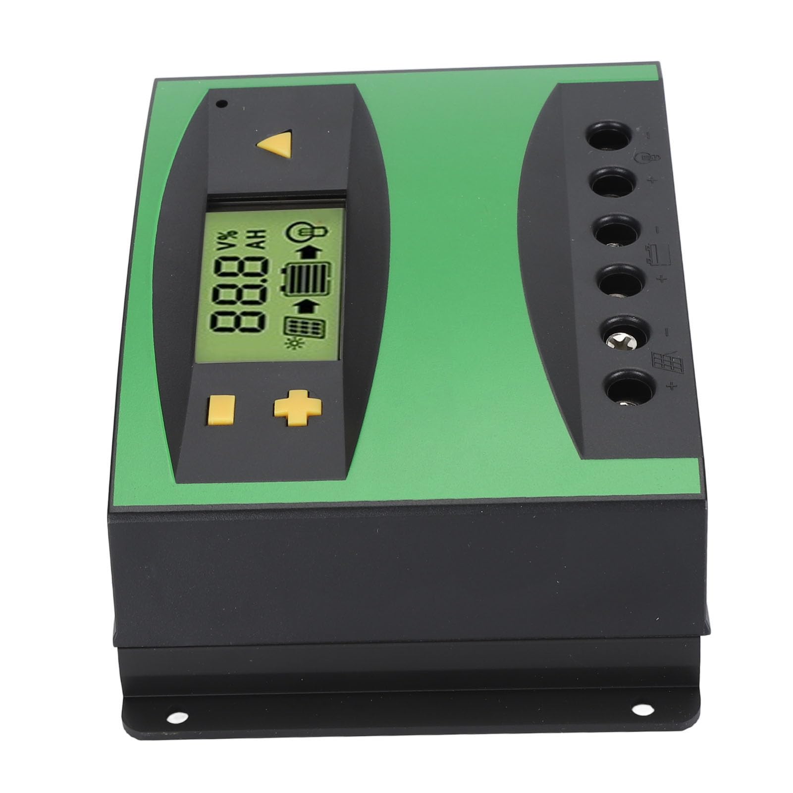 Regulador de Batería Automático, DM6024 60A 12V 24V Controlador de Panel Solar PWM para Vigilancia Inteligente de Carreteras