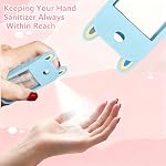 3-Pack Silicone Protective Case with 360° Rotating Keychain – Fits 1oz/30mL Travel Size Spray Bottles, Multicolor Portable Holder for Hand Sanitizer