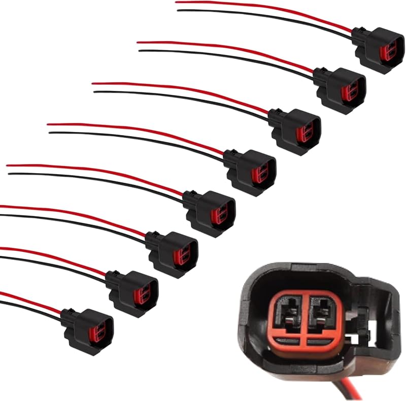 Conector Pigtail do Injetor de Combustível AcornTech ATICC-5013995AA – Kit com 8 unidades
