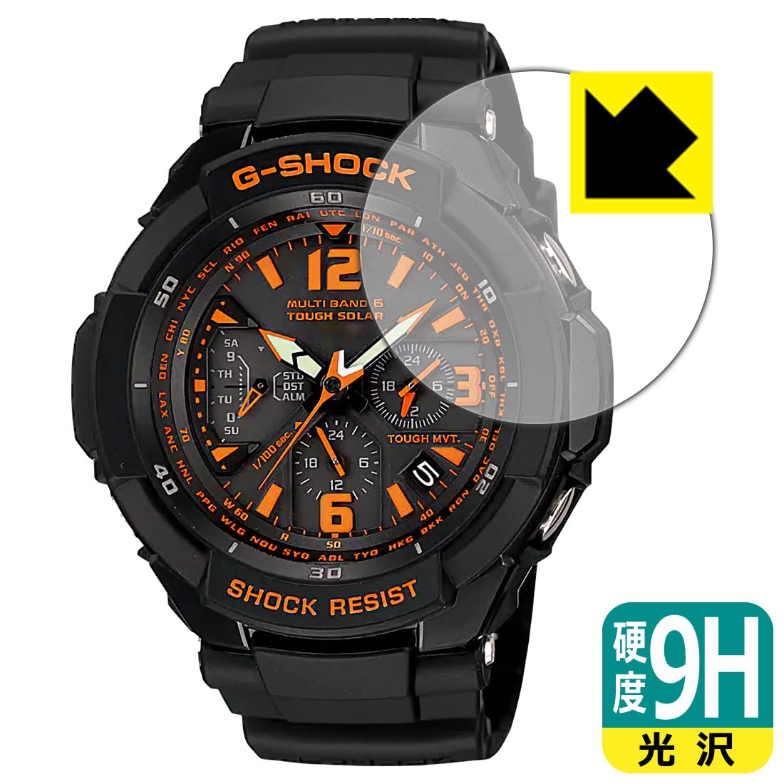 Amazon.co.jp: PDA工房 G-SHOCK GW-3000シリーズ / GW-3500シリーズ 