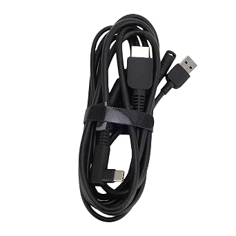 Jiawu High Speed Graphics Drawing Tablet USB Cable for KAMVAS Pro 12 13 16, Plug and Play, Black PVC Material