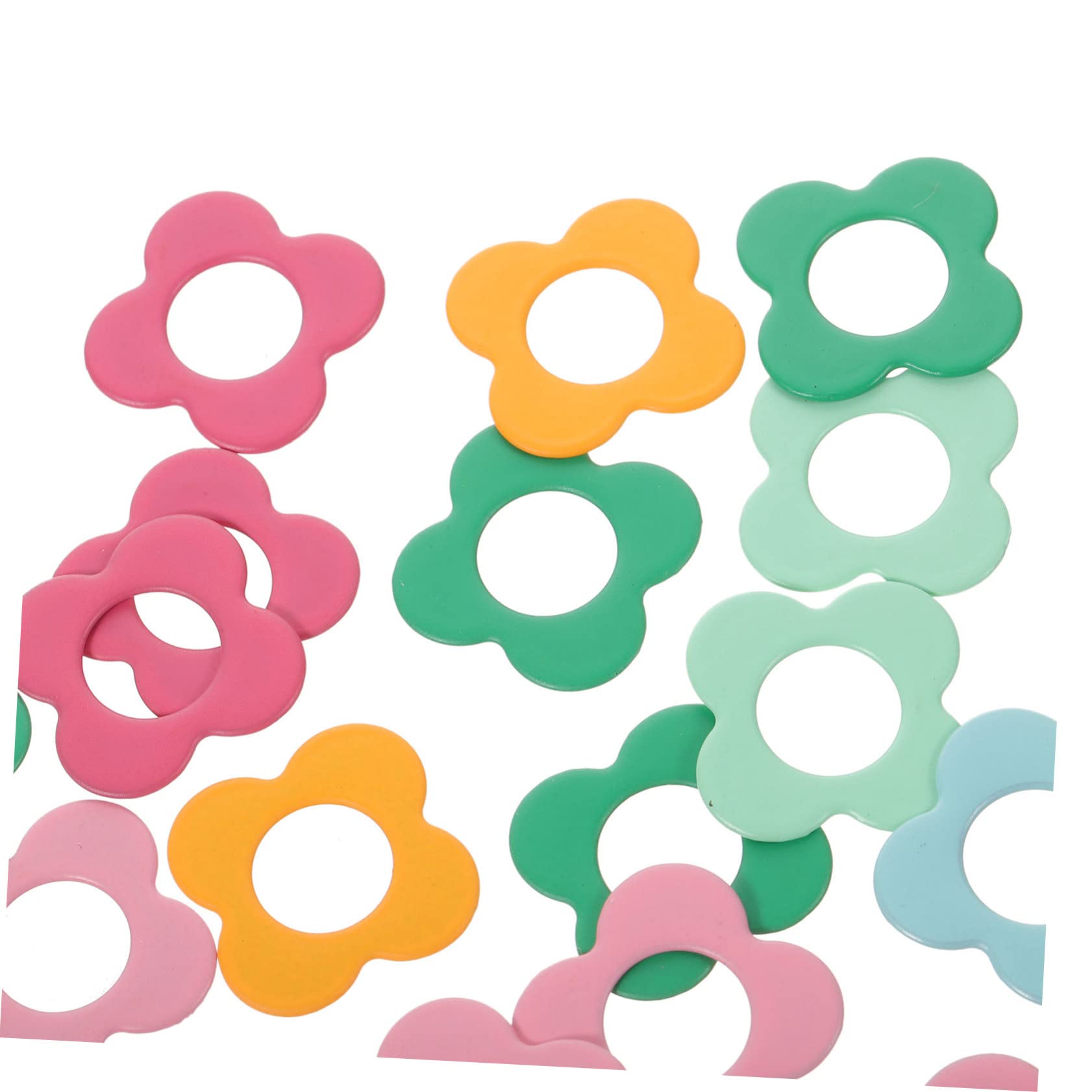 STOBOK 240piezas Marcadores De Puntadas Metálicos Forma De Para Ganchillo y Anillos De Marcadores De Punto De Aleatorios De Manualidades Para Proyectos De