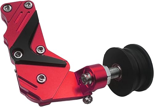 Vista 9 de Ajustador tensor de cadena, regulador automático universal de cadena de aluminio para motocicleta, motocross, Dirt Pit Bike ATV (dorado)