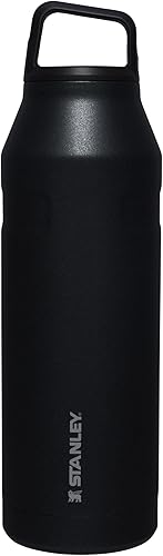 Miniatura 35 de Botella Stanley IceFlow con tapa y para llevar | Boca ancha con tapa de rosca | Ligera y a prueba de fugas para viajes y deportes | Acero inoxidable