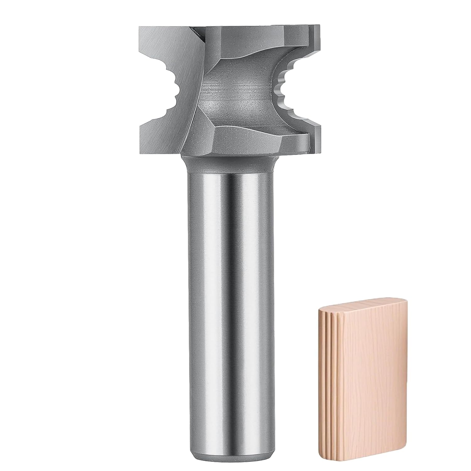 SpeTool Carbide Router Bit 1/2 Shank Compatible with Festool Domino Joiner, 10mm Domino Tenon Cutters for Woodworking