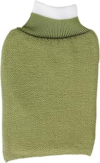 Cabilock Luvas De Esfoliação Corporal 5 pe?as Luvas de banho com padr?o de listras verticais Luvas de banho espessas Luvas de banho versáteis toalha de banho Luvas esfoliantes (aleatória)