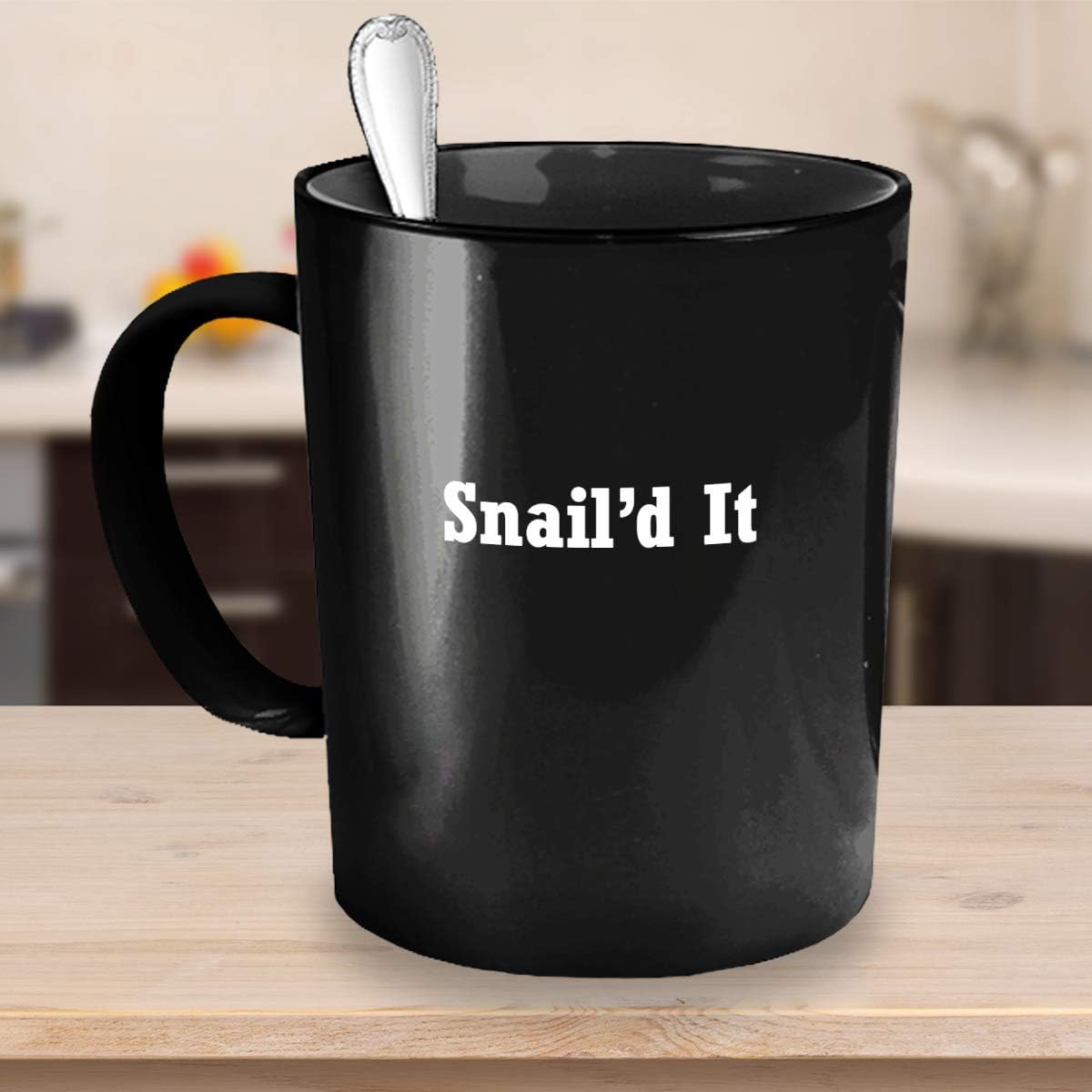 80% Off Discount Snailed it Funny Cup-Nailed it -Funny Christmas Gifts -Best Office Tea Mug -Premium 11 oz Black Coffee Cup