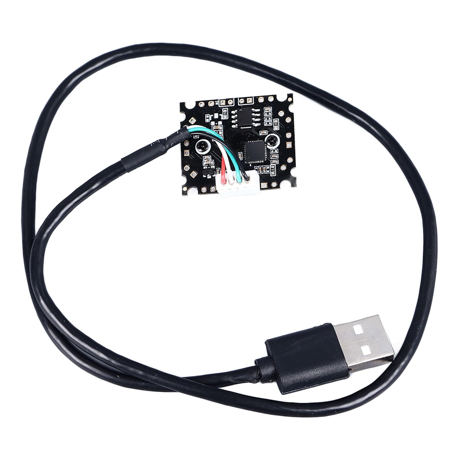 Messa a Fuoco Manuale Modulo Fotocamera USB Modulo Webcam Fotocamera da 0,3 MP Grandangolo da 160 ° con Distorsione Scheda Fotocamera Cablata USB