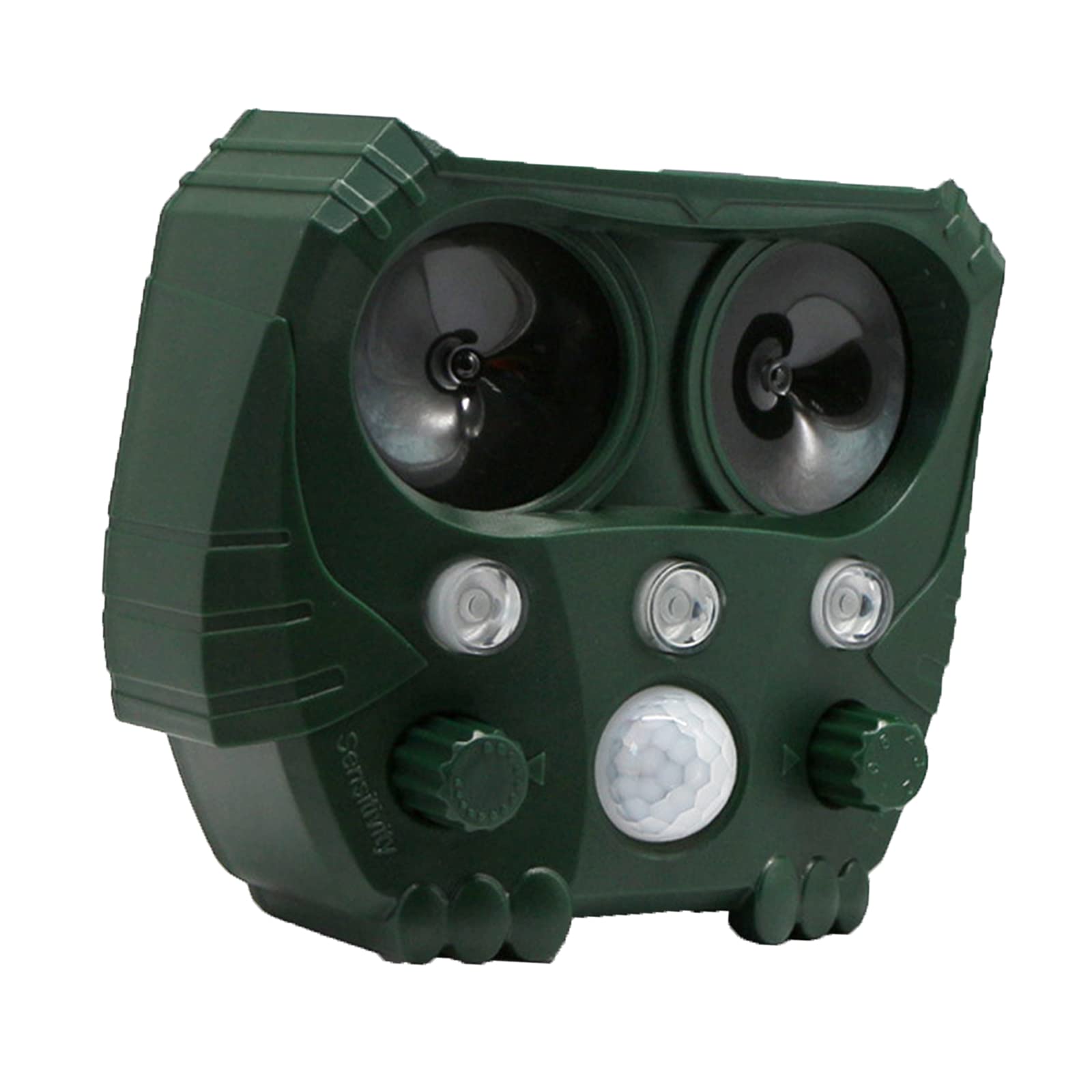 HEAVY DRIVER® Outdoor Solar Ultrasonic Animal Repeller Farm Rabbit Mice Detector Repellent