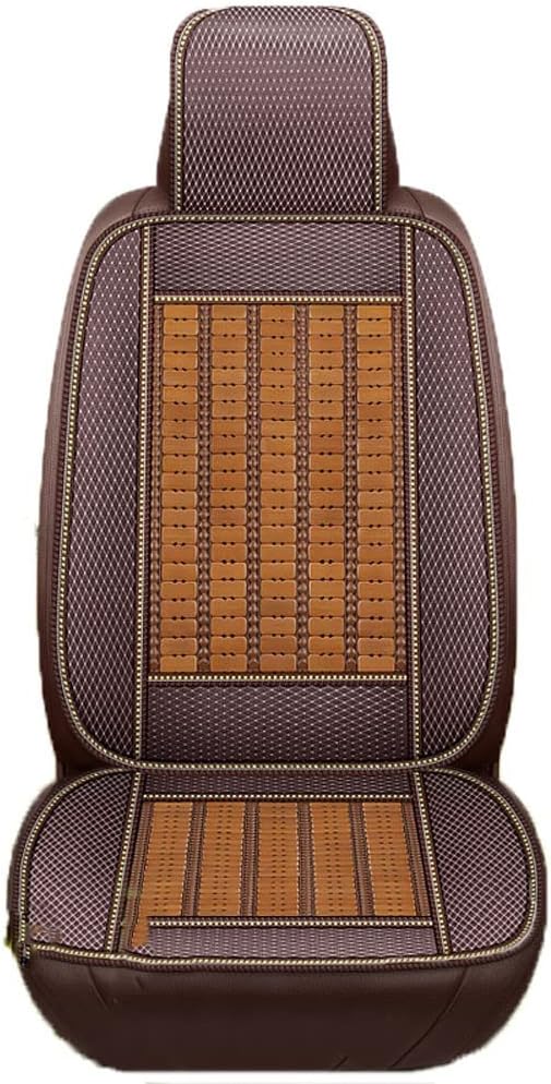 HYQHYX car seat Cushions for Driving Car seat Cushion, Summer Non-Slip Comfortable Decompression Heat Dissipation Bamboo Sheet Cooling pad, Suitable for Various Models(Color:2,Size:)