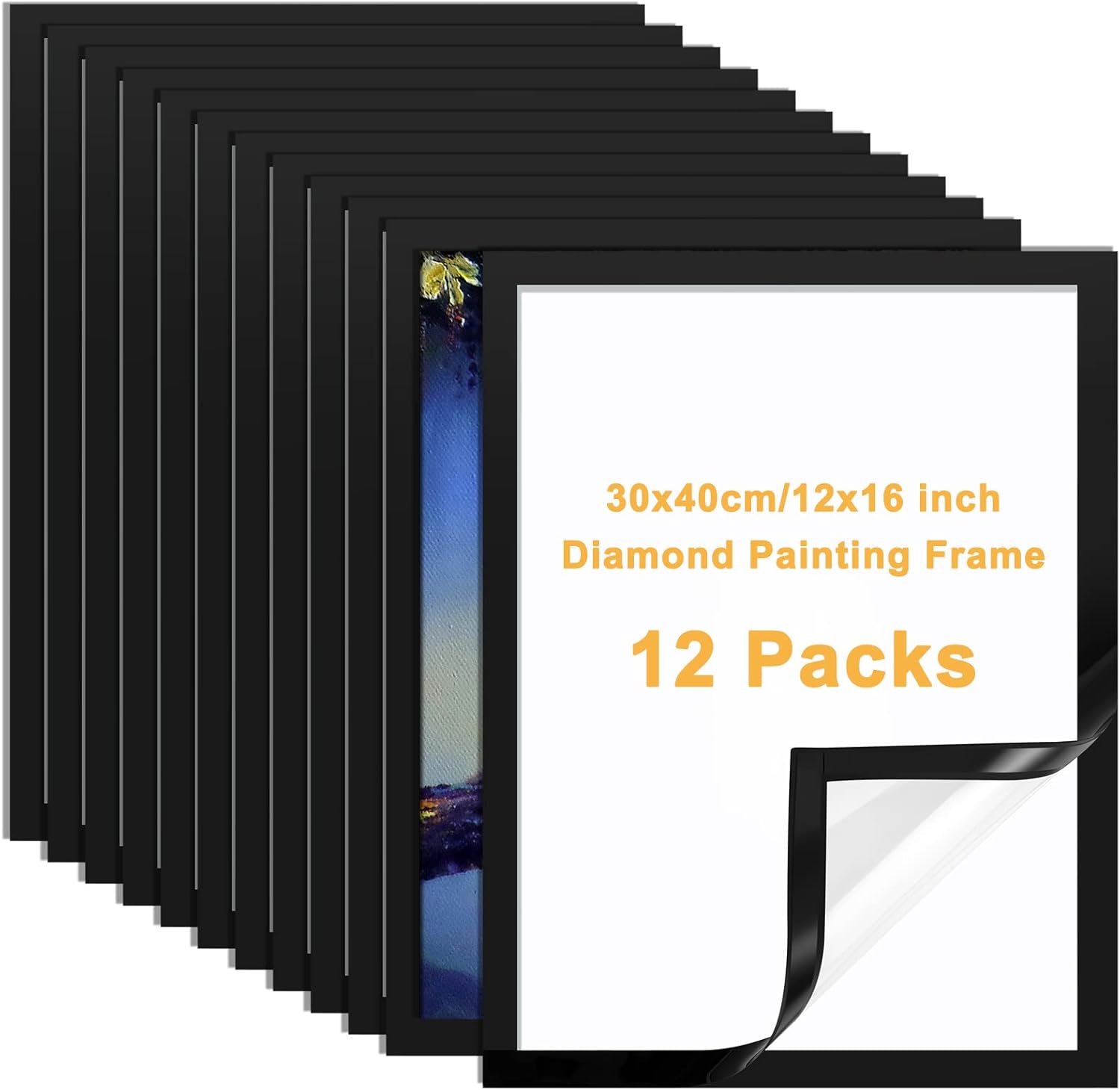 Geelin 12 Pcs Diamond Painting Frames Frames for