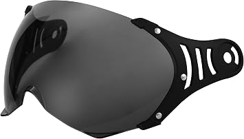 Yesmotor 3/4 Helmet Visors, Model 618-Visors Easy Replacement & High Definition Half Helmet Visor Attachment.