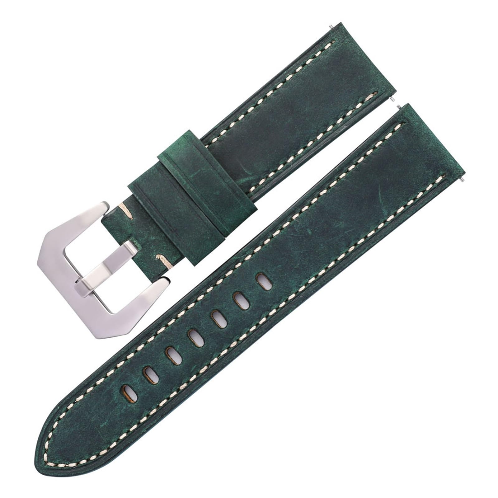 YINGO Herrenuhr Lederarmbänder Rindsleder Uhrenarmbänder Ersatzarmband