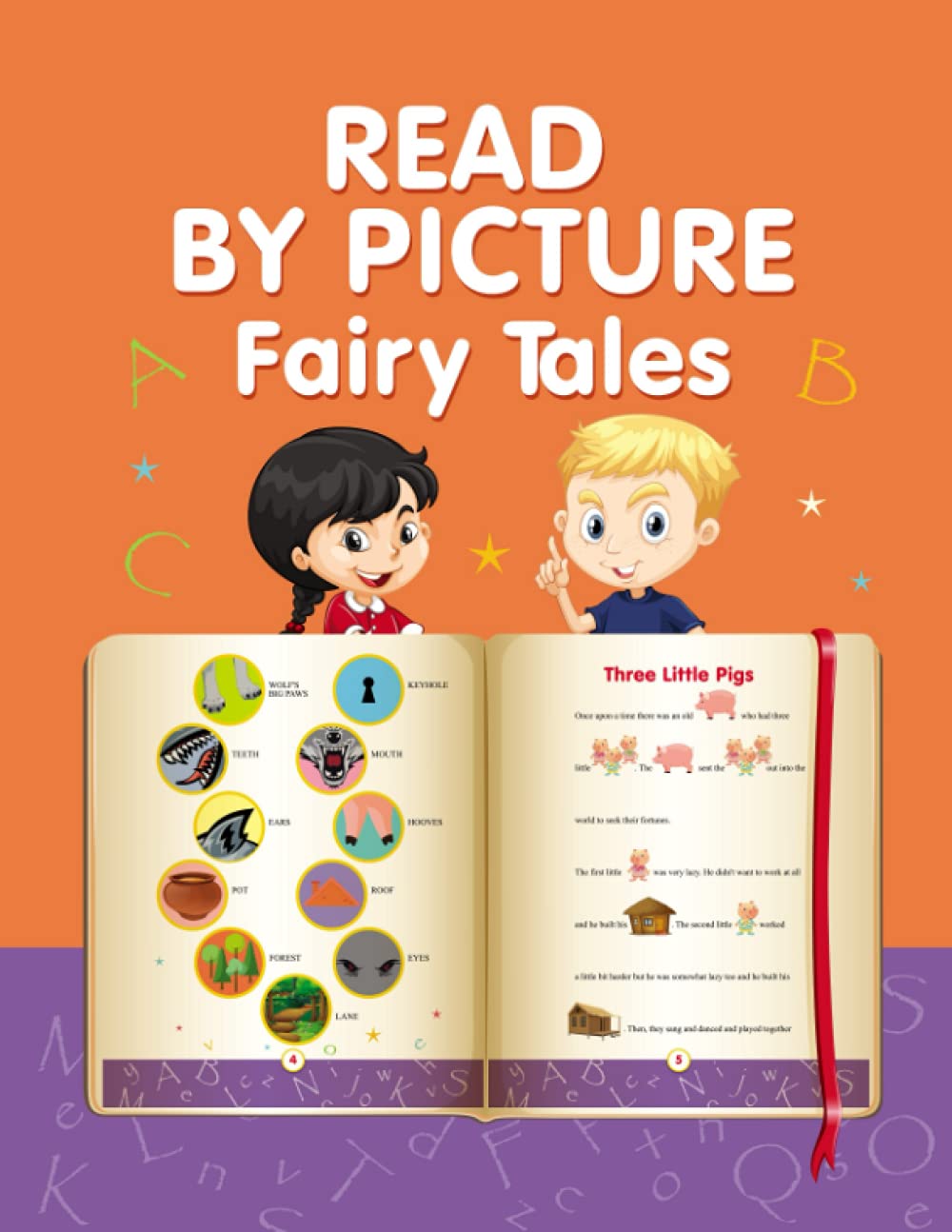 Read by Picture. Fairy Tales: Learn to read: 4 (Fun Reading with Images: Engaging Kids in Books)