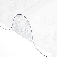 VEVOR Clear Table Protector 40x72 Inch 1.5mm Thick PVC Waterproof Desk Pad for Dining Office Kitchen
