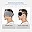 FRESHME Cotton Sleep Eye Mask for Men - Upgrade Design Blackout Side Sleeper Eyes Cover for Night Sleeping, Large Size Wide Soft Travel Airplane Blindfold with Adjustable Velcro Strap for Work Nap