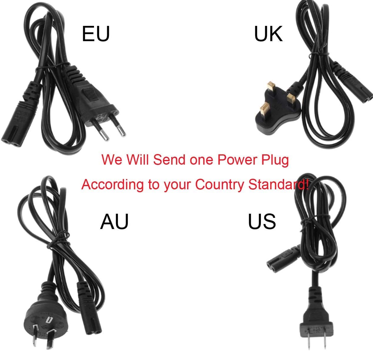 AC Power Adapter Charger for Sony DCR-TRV250, DCR-TRV260, DCR-TRV270 Handycam Camcorder