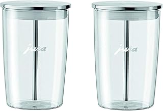 Jura 72570 Glass Milk Container, Clear (Pack of 2)