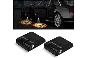 2Pcs Car Door Lights Logo Projector: Enhance Your Ride with Style (Naruto Sharingan Light Accessories)