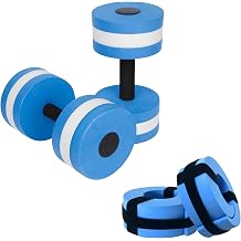Sports Water Weights for Pool Exercise Water Aerobics Equipment Combo Set Aquatic Exercise Dumbbells High Density Aqua Pool Fitness