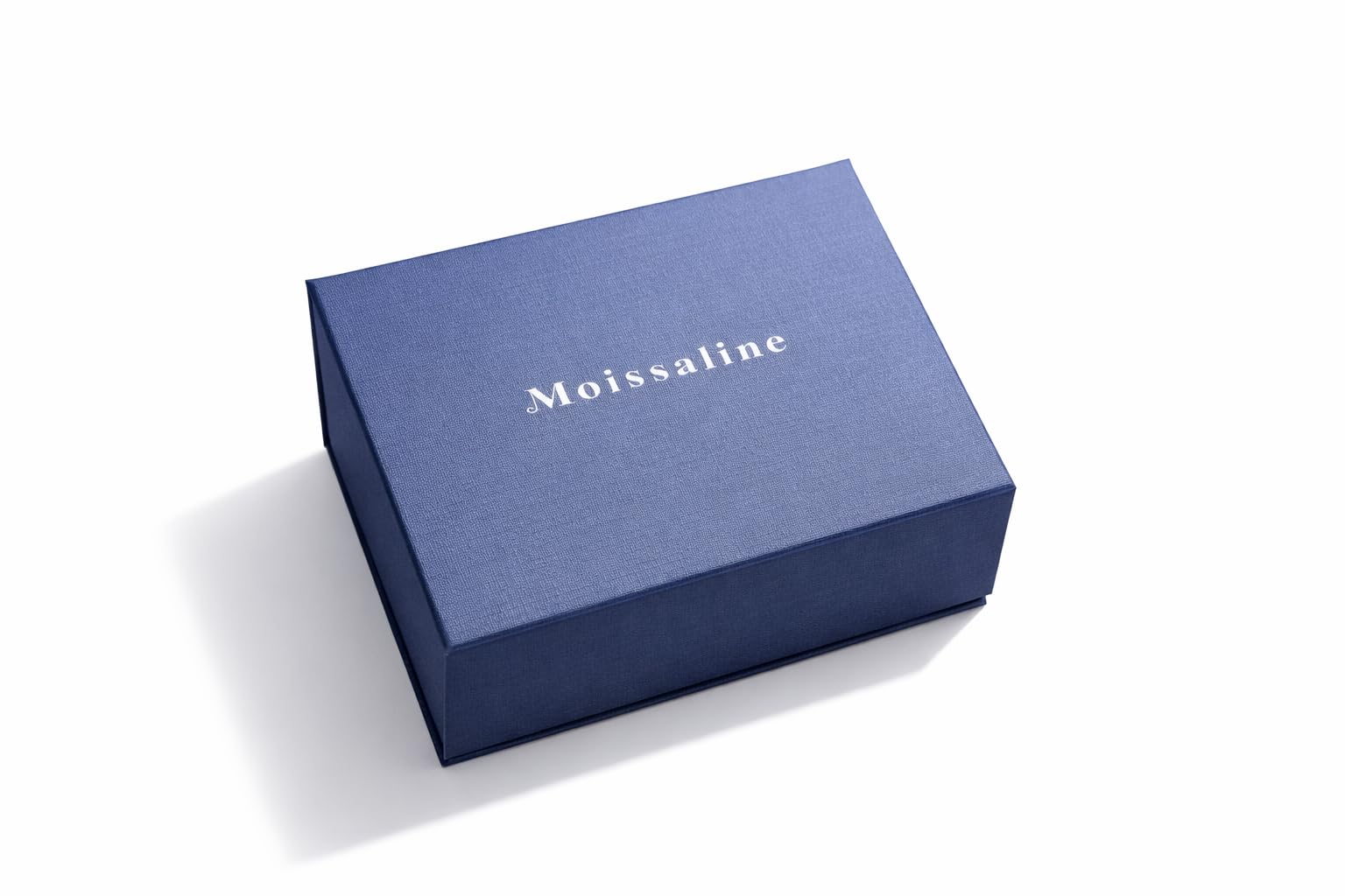 Hola Ohrstecker 925 Sterlingsilber Moissanite Ringschatulle + Geschenkbox - GRA Echtheitszertifikat in eleganter premium Huggie Ohrstecker Brillantschliff Diamant Halo hypoallergen Schmuck