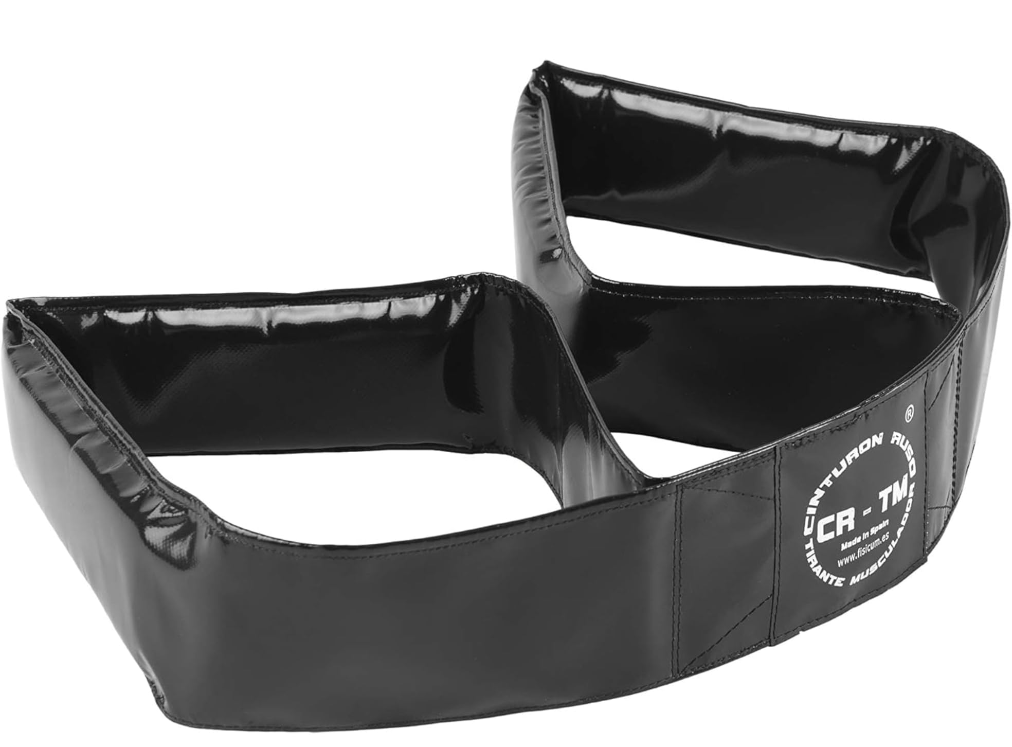Cinturon Ruso CR-TM Tirante Musculador Professional (Negro)